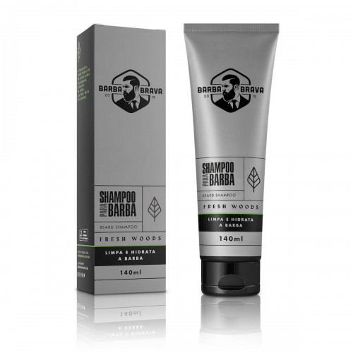 Shampoo para Barba Fresh Woods BARBA BRAVA 140ml