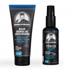 Balm Para Barba + Tonico Crescimento - Barba Robusta