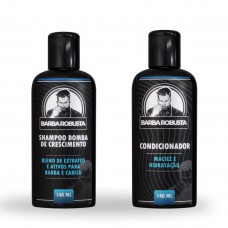 Shampoo para Barba e Condicionador - Barba Robusta