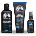 Kit Para Barba - Shampoo + Balm + Óleo - Barba Robusta