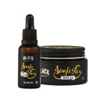 Kit Balm + Óleo de Barba Single Ron Black Barts