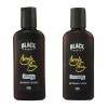 Kit para Barba Shampoo + Condicionador para Barba Single Ron Black Barts 