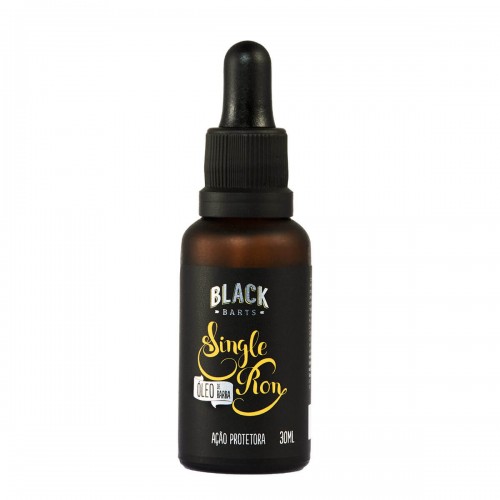 Óleo para Barba Single Ron  Black Barts 30ml