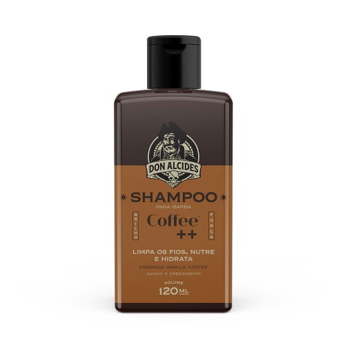 Shampoo para Barba Don Alcides Coffee 120ml