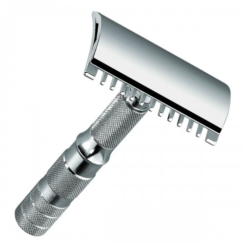 Aparelho De Barbear - Safety Razor De Viagem Merkur 985 Pente Aberto