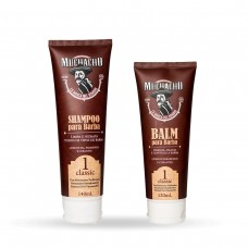 Kit para Barba Shampoo + Balm para Barba - Muchacho Classic