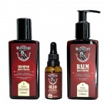 Kit para Barba Shampoo + Balm  + Oleo para Barba - Muchacho Classic