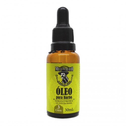 Óleo Para Barba Muchacho Citric - Hidrata E Recupera Os Fios 30ml