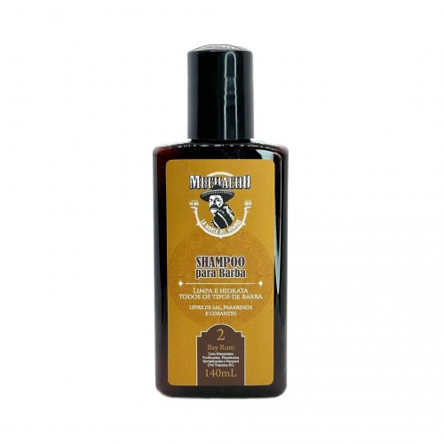 Shampoo para Barba Muchacho Bay Rum 140ml