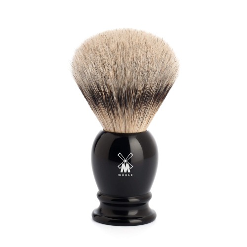 Pincel de Barbear Muhle Classic 93 K 256 Texugo Silvertip