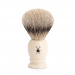 Pincel de Barbear Muhle Classic 93 K 257 Texugo Silvertip