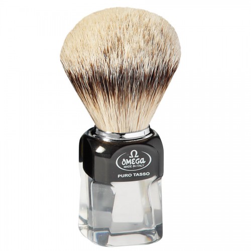 Pincel De Barbear Omega Texugo Silvertip 634