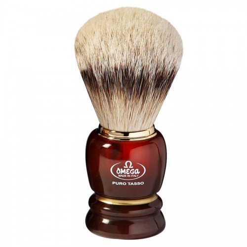 Pincel De Barbear Omega Texugo Silvertip 639