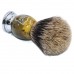 Pincel De Barbear Parker Texugo Puro HHPB Com Suporte Pure Badger