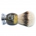 Pincel De Barbear Parker Texugo Silvertip HHST Com Suporte