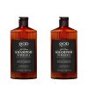 Kit 2 Shampoo Whiskey 220ml QOD Barber Shop