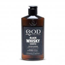 Shampoo Qod para Barba e Cabelo - Proteção e Hidratação Old School WHISKEY 220ml