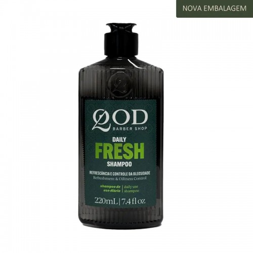 Shampoo Qod para Cabelos Oleosos The Daily Fresh 220ml