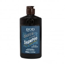 Shampoo Para Cabelo E Barba Qod Grisalho Silver Boost 220ml