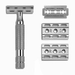 Aparelho De Barbear - Safety Razor Rockwell 6C White Chrome