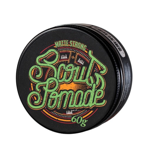 Pomada Modeladora Scout Pomade 60g Matte Strong Fixação Forte