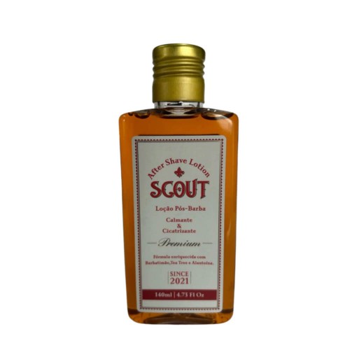 Loção Pós Barba Scout Calmante E Cicatrizante Premium 140ml