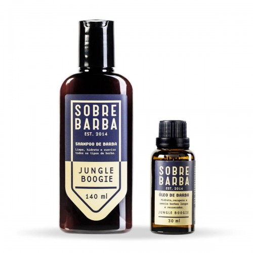 Kit SOBREBARBA Shampoo + Óleo para Barba Jungle Boogie