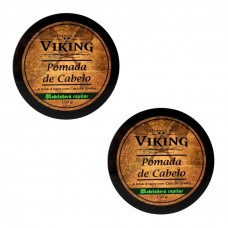 Pomada Modeladora para Cabelo Viking 150g - 2 unidades